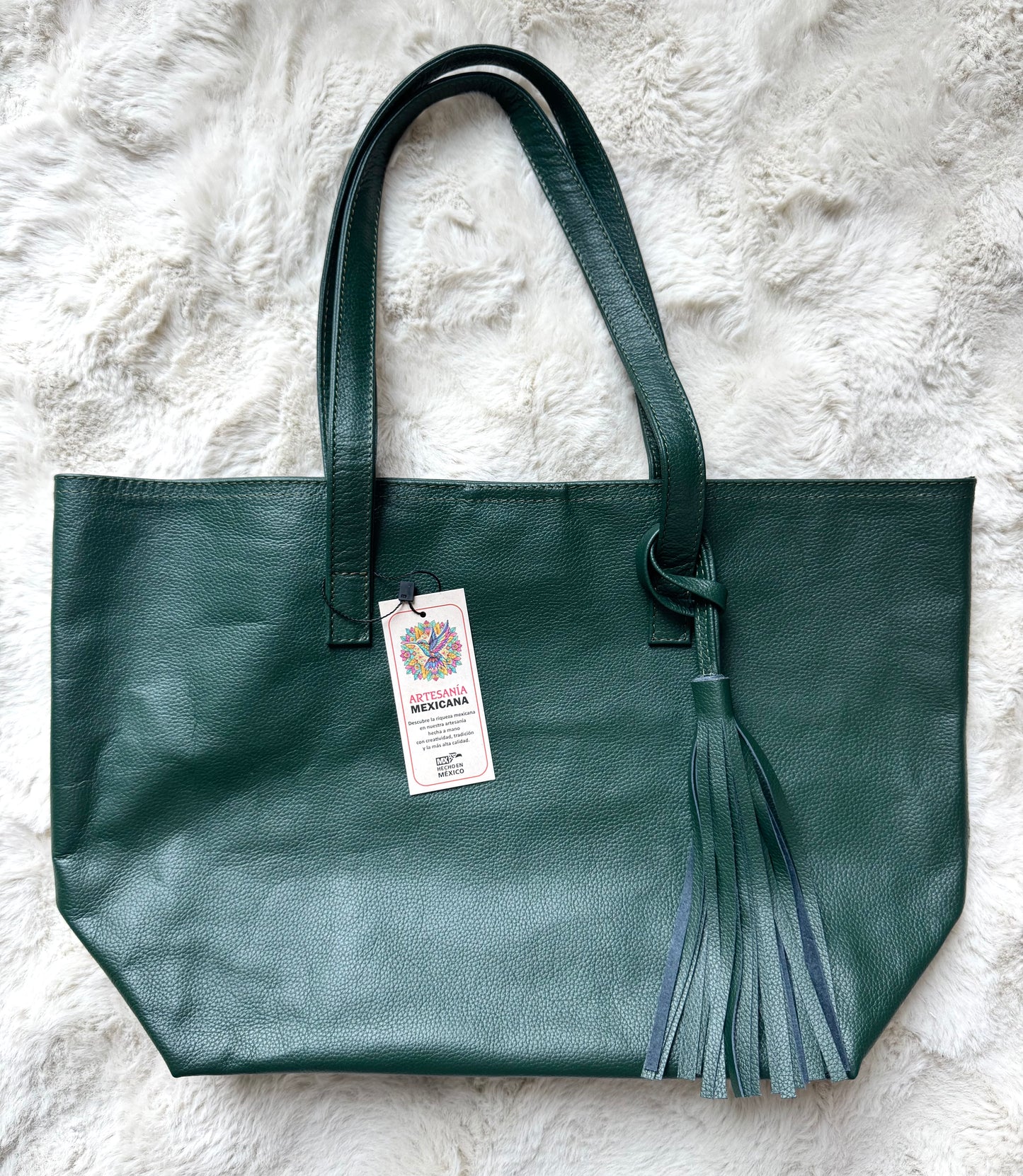 Bolsa de piel tipo Tote